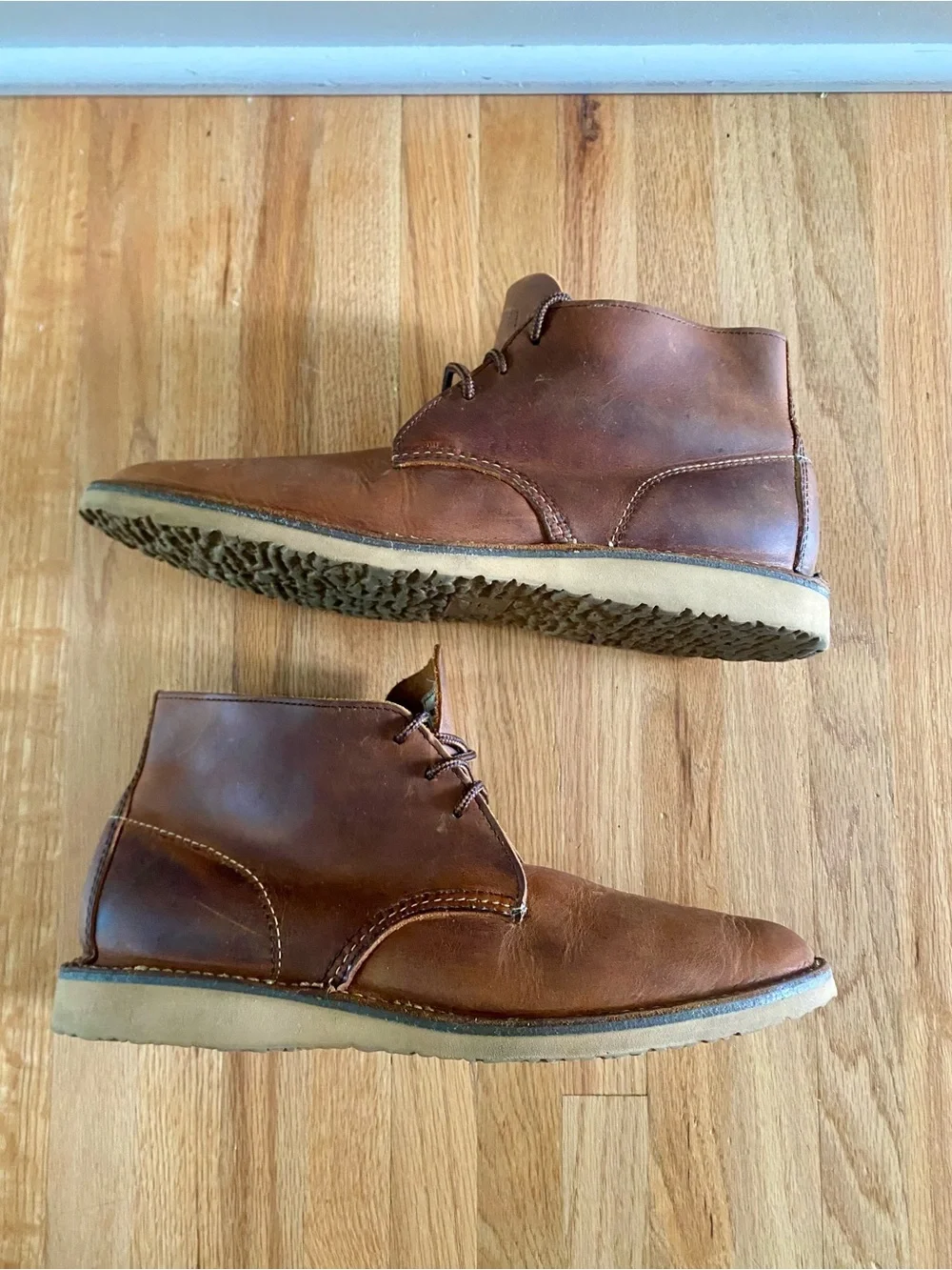 Red Wing Heritage Weekender Copper Rough and Tough Chukka Boot Brown 3322 Size 9